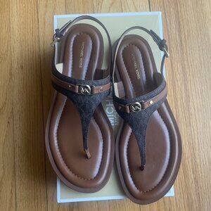 Michael Michael Kors Mandy Sandal (New) / Size: Womens 8M   (BROWN)